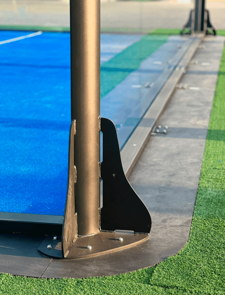 panoramic padel court