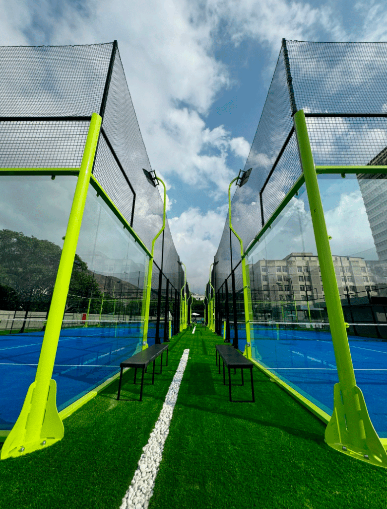 panoramic padel court